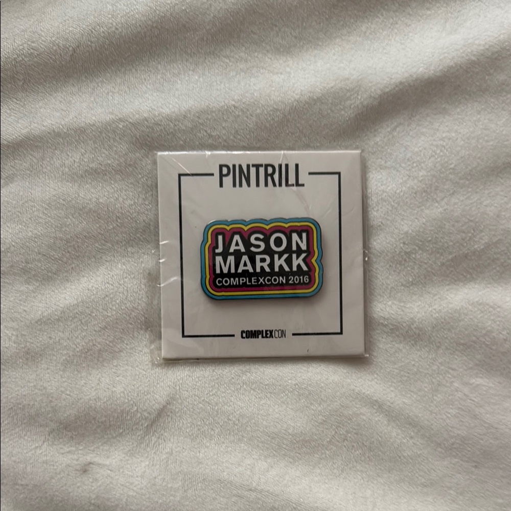 Pintrill Pin - Multicolor Jason Mark ComplexCon 2016
